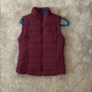 Maroon vest
